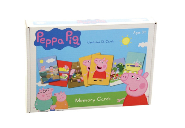 Peppa Pig Memory Cards Game