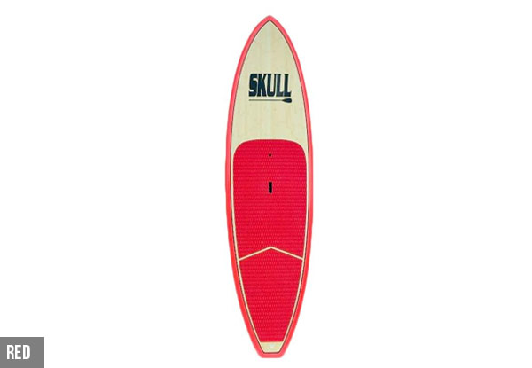 Skull Paddleboard with Leash - Two Sizes Available - North Island Urban Delivery Only