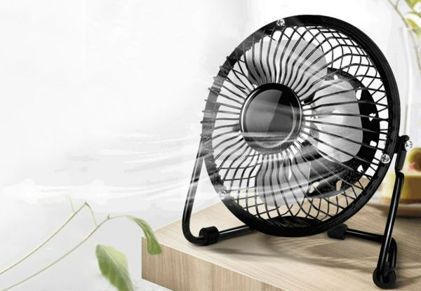 Portable USB Desktop Fan - Two Sizes Available