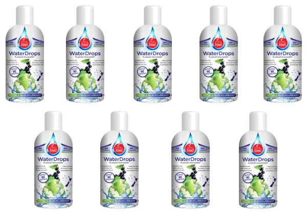 EXCLUSIVE LAUNCH TO GRABONE Nine-Pack of Apple & Blackcurrant VitalZing WaterDrops