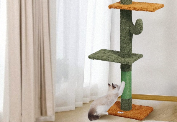 Petscene Five-Level Cat Tree Tower Scratching Post