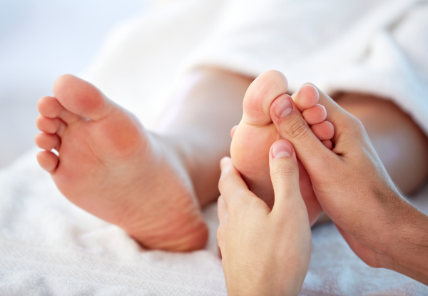 One 60-Minute Reflexology Massage Session - Option for Three Sessions