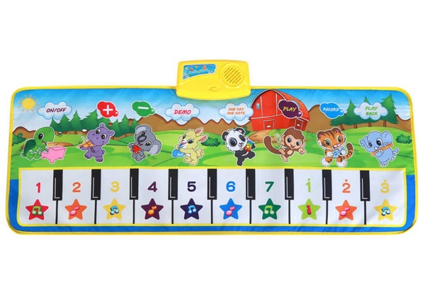 Kids Musical Piano Keyboard Mat - Option For Two
