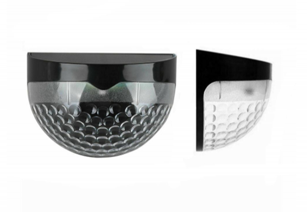 Two-Pack of Solar-Powered Outdoor Lights - Two Colours Available