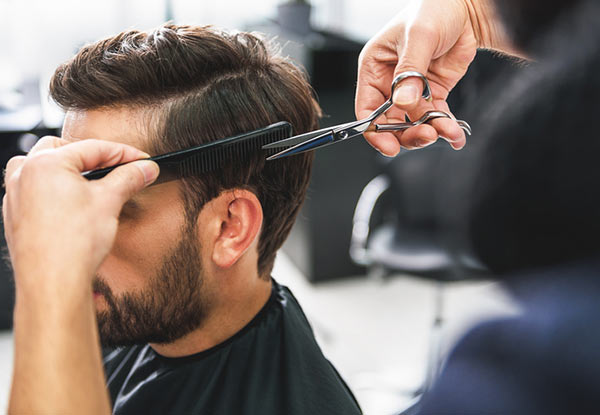 Men's Shampoo & Barber Cut