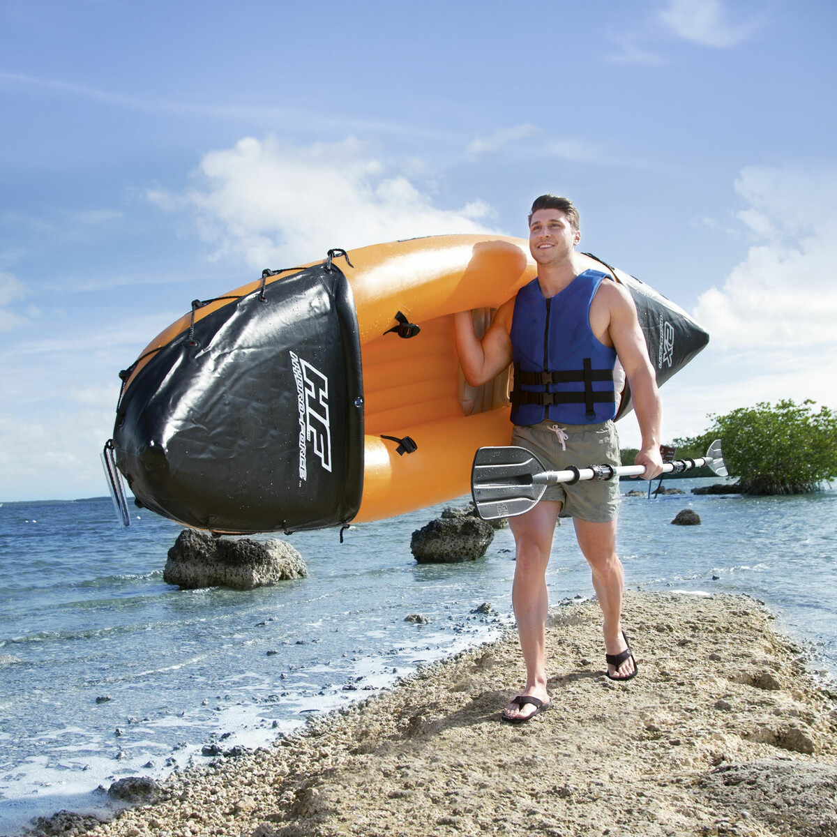 Bestway Inflatable Lightweight Tandem Kayak