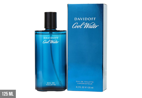 Davidoff Coolwater for Men 125ml Eau de Toilette - 200ml Option Available