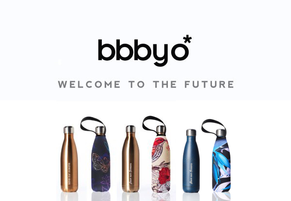 BBBYO 500ml Future Bottle with Carry Cover - Three Designs Available