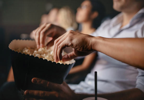 Movie Ticket, Popcorn & Soft Drink Combo for One Person - Options for up to Four People