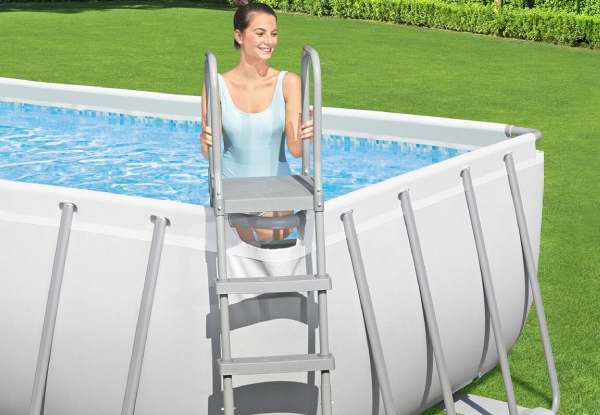 Bestway 1.32m Wall Height Above-Ground Swimming Pool Ladder