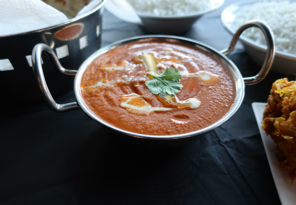 $30 Takeaway Meal Voucher at MUSHROOM Indian Restaurant