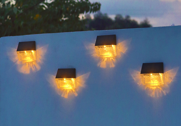 Solar-Powered Butterfly Shadow Wall Light - Option for Two or Four