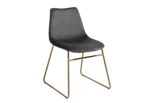 Two-Pack Velvet Dining Chairs - Three Colours Available