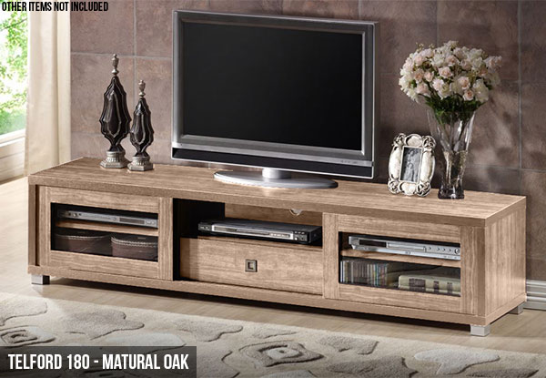 Television Unit - Two Colours & Sizes Available