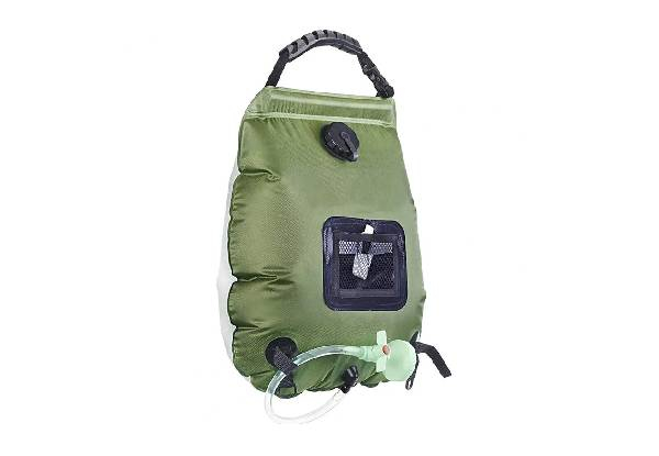 Solar Powered Portable Shower Bag - Four Colours Available