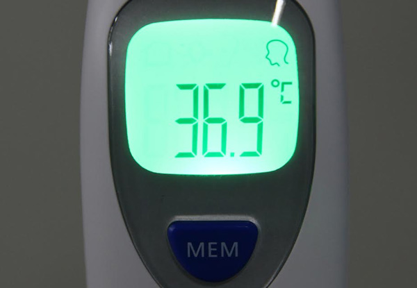 Digital Medical Infrared Forehead & Ear Thermometer - Option for Two Available