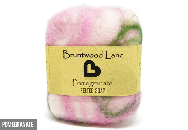 NZ Made Felted Wool Soaps - Ten Scents Available