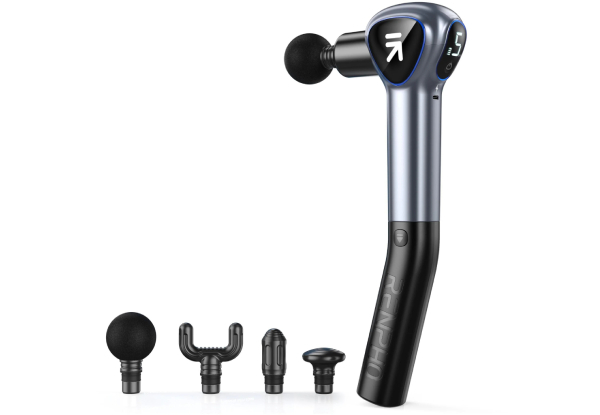 Renpho Reach Professional Massage Gun with Extendable Handle