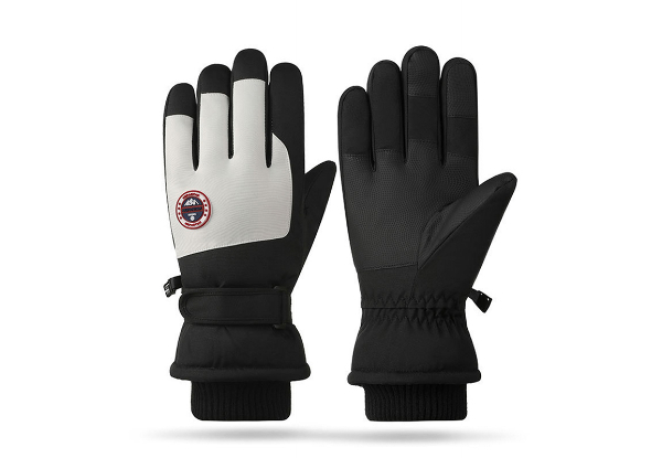 Touch Screen Winter Warm Ski Gloves - Available in Three Colours & Two Sizes