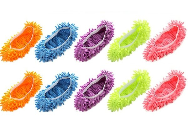 Two-Pairs Multifunctional Cleaning Slippers