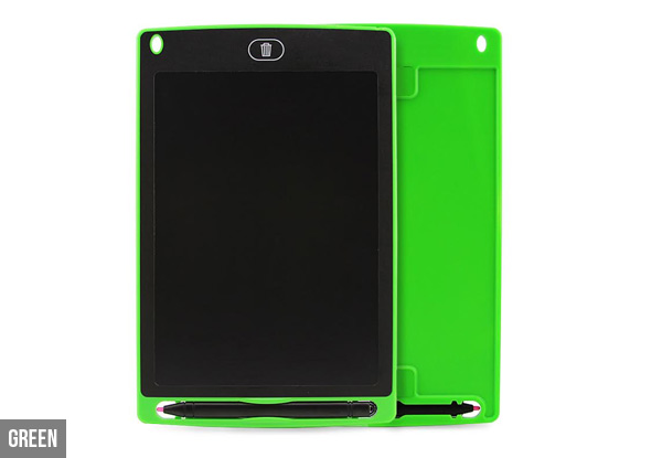 LCD 8.5-Inch Digital Graphic Tablet - Five Colours Available with Free Delivery