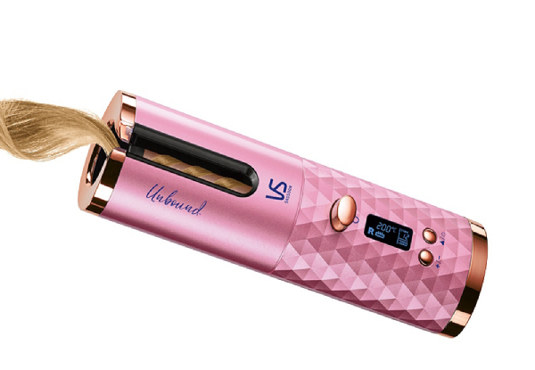 VS Sassoon Unbound Shine-Pro Cordless Auto Curler, 60min