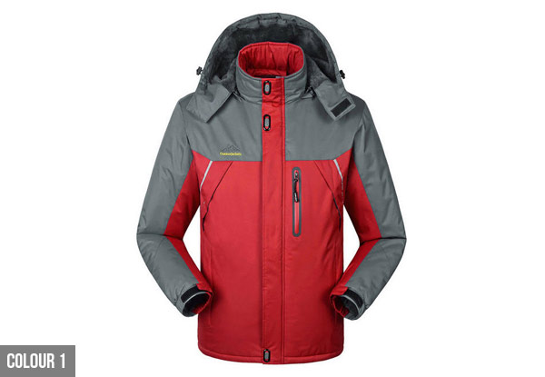 Fleece Lined Weatherproof Jacket - Four Colours Available