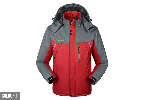 Fleece Lined Weatherproof Jacket - Six Colours Available