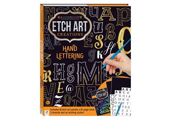 Etch Art Hand Lettering Binder with Free Delivery