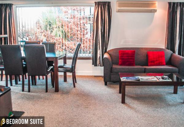 One-Night Queenstown Getaway in a Two-Bedroom Suite for Four People incl. Wifi & Parking - Option for a Three-Bedroom Suite for Six People