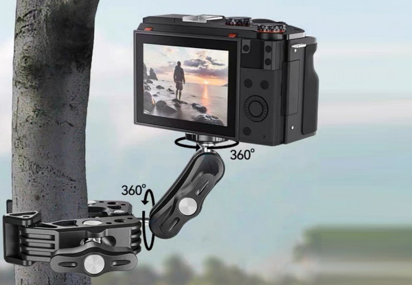 Camera & Phone Clamp Mount - Option for Two