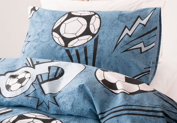 Goal Duvet Cover Incl. Pillowcase - Available in Two Sizes