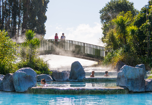 Thermal Hot Pool Entry for One Adult (14 Years & Over) at Wairakei Terraces