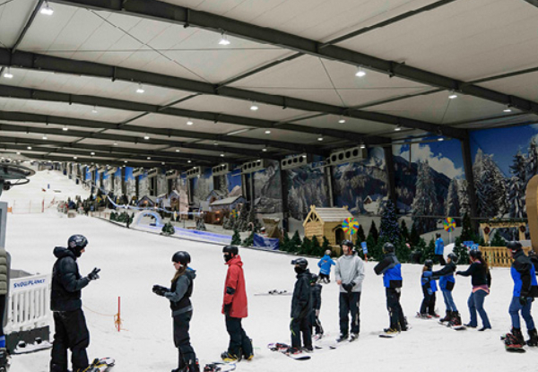 Day Pass to Snowplanet - Valid Now Until 12th of April 2024
