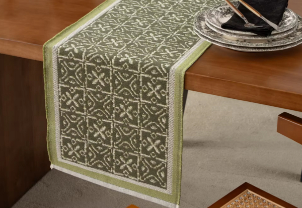 Boho Linen Braided Table Runner - Available in Two Colours & Four Sizes