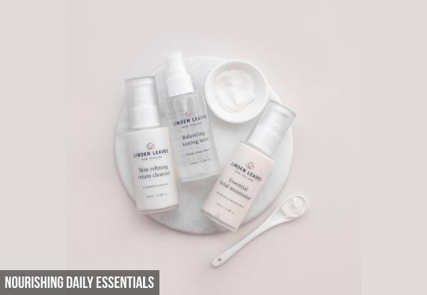 Linden Leaves Skincare Range - Three Options Available