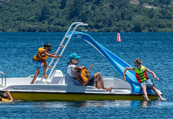 Pedal Boat Hire with Taupo Pedal Boats from $42.09