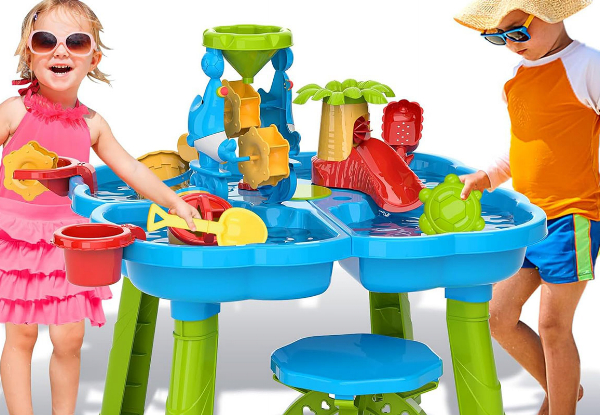 Kids Sand & Water Table Playset - Two Styles Available