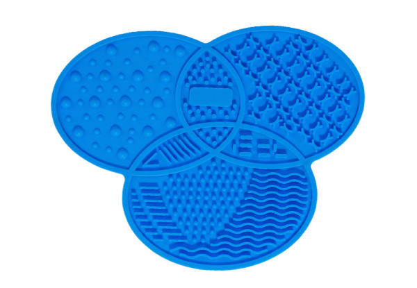 Silicone Makeup Brush Cleaner Pad - Three Colours Available