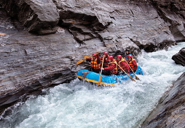 Four-Hour Whitewater Rafting Experience for One on the Shotover River, Queenstown - Options for up to Eight People