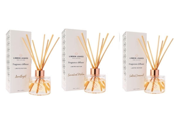 Linden Leaves Limited Edition Diffuser - Five Scents Available