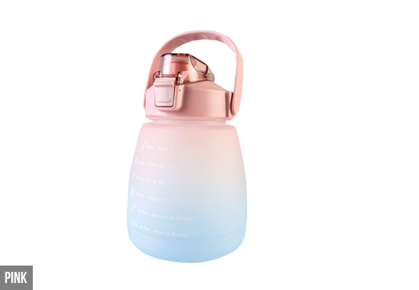 1.2L Ombre Routine Water Bottle - Four Colours Available