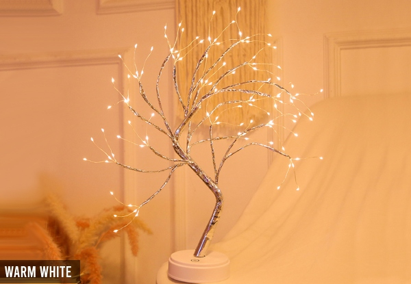 LED Christmas Tree Light Table Lamp - Four Colours Available