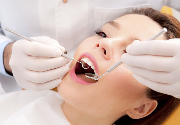 $35 for a Full Mouth Examination Package, $79 for a Full Dental Check-Up Package, $120 for One Tooth Extraction Package or $145 for a Teeth Whitening Package (value up to $350)