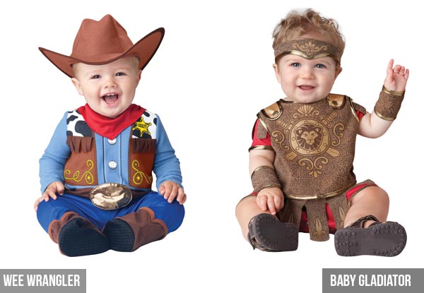 Baby Dress-Up Costume - 11 Styles and Four Sizes Available