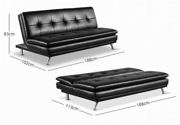 Krom Modern Sofa Bed