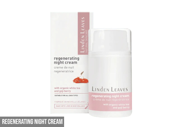 Linden Leaves Facial Skincare Range - Five Options Available