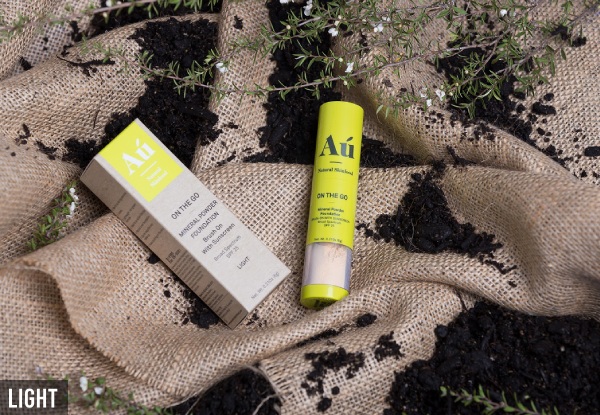 Au Natural On-the-Go Brush-On Mineral Powder Sunscreen SPF25 - Three Shades Available