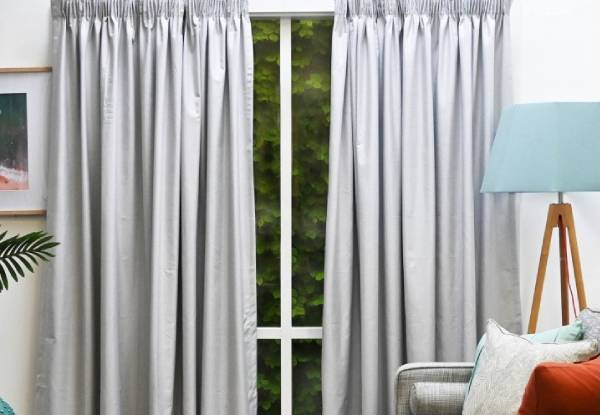 Pair of Harris Thermal Blockout Curtain - Available in Two Colours & Seven Sizes