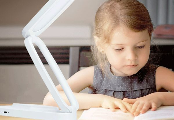 Foldable Desk LED Lamp - Available in Two Colours & Option for Two-Pack